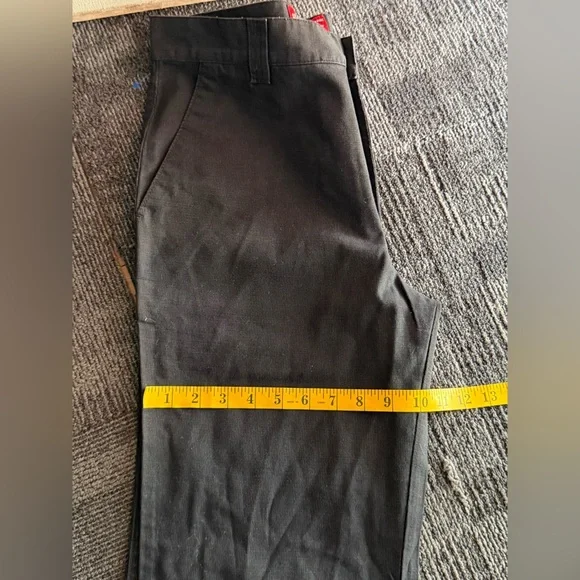 RIO-GRAND, Men’s Black Casual Pants Size 32 Straight Leg Back Flap Pockets NWT. - Picture 10 of 12